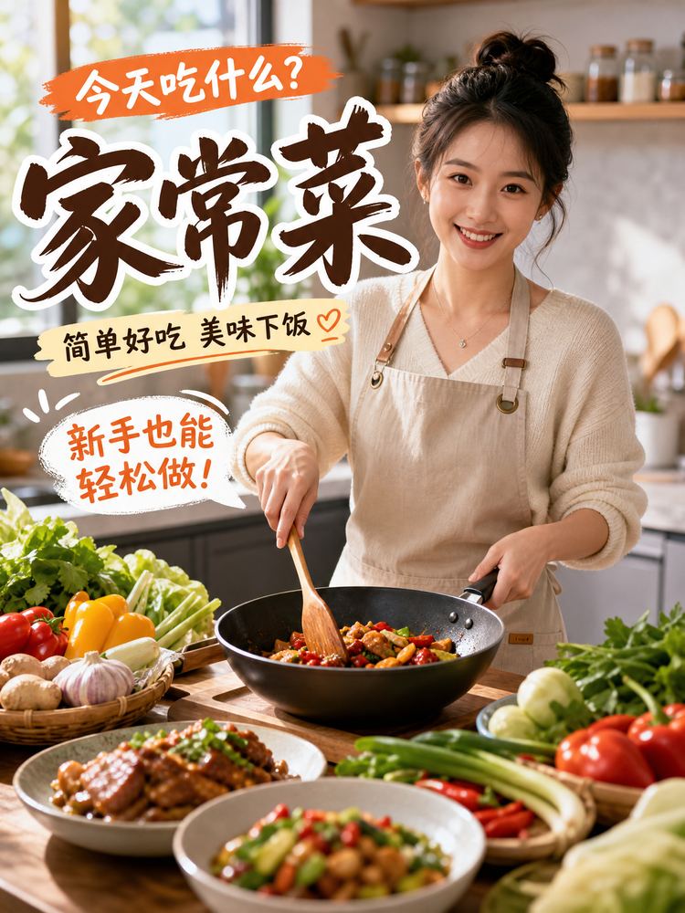 看片美食视频教程-家常菜做法
